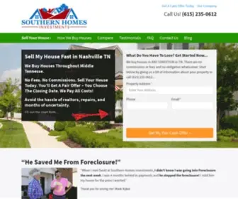 Southernhomesinvestments.com(Sell My House Fast Nashville TN) Screenshot