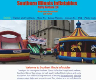 Southernillinoisinflatables.com(Southern Illinois Inflatable LLC) Screenshot