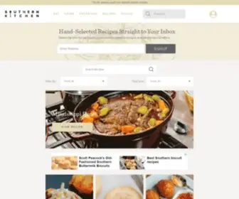 Southernkitchen.com(Curated recipes and stories from the South) Screenshot