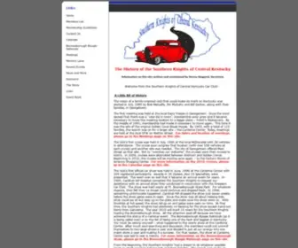 Southernknightsofcentralkentucky.com(The Southern Knights of Central Kentucky Car Club) Screenshot