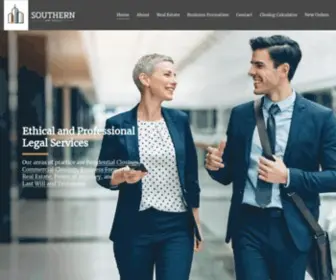 Southernlawgrp.com(Committed to providing ethical and professional legal services) Screenshot