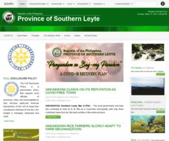 Southernleyte.gov.ph(Southern Leyte) Screenshot