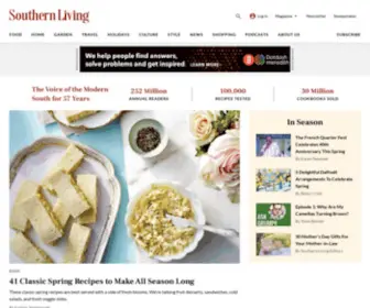 Southernliving.com(Southern Living) Screenshot