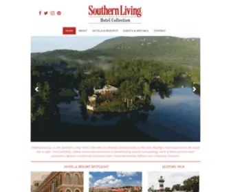 Southernlivinghotelcollection.com(Southern Living Hotel Collection) Screenshot