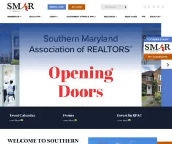 Southernmarylandrealtors.org(SMAR®) Screenshot
