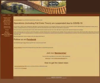 Southernmichiganrailroad.com(Michigan's museum railroad) Screenshot