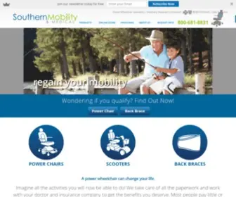 Southernmobilityonline.com(Power Wheelchair Specialists) Screenshot