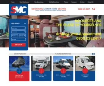 Southernmotorhomes.co.uk(Used Motorhomes in Bracknell) Screenshot