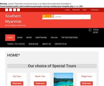 Southernmyanmarplus.com(Southern Myanmar) Screenshot