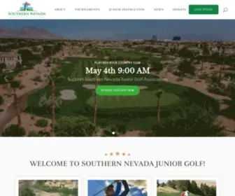 Southernnevadajuniorgolf.com(Southern Nevada Junior Golf) Screenshot