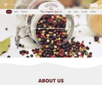 Southernnewenglandspice.com(Southern New England Spice Company) Screenshot