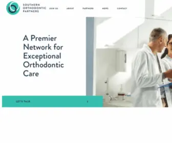 Southernop.com(Southern Orthodontic Partners) Screenshot