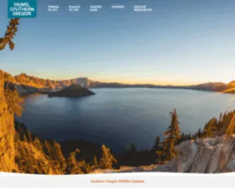 Southernoregon.org(Travel Southern Oregon) Screenshot