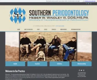 Southernperiodontology.com(Zebulon, NC Periodontist) Screenshot