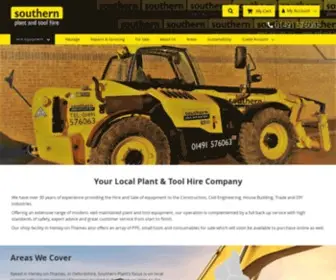 Southernplant.co.uk(Southern Plant Hire & Tools) Screenshot