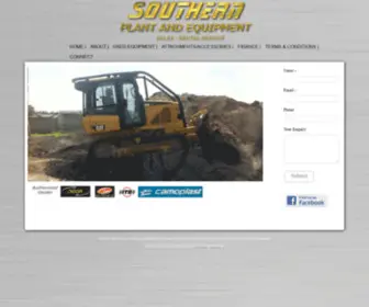 Southernplant.com.au(Southern Plant and Equipment) Screenshot