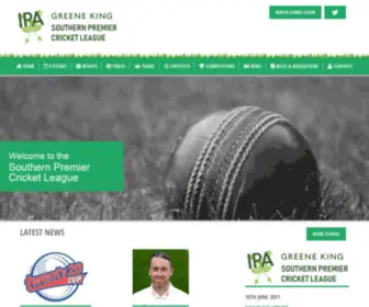 Southernpremierleague.com(Southern Premier Cricket League) Screenshot