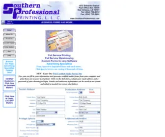 Southernprofessional.com(Southern Professional Printing) Screenshot