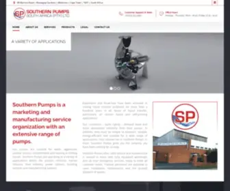 Southernpumps.co.za(Southern Pumps) Screenshot