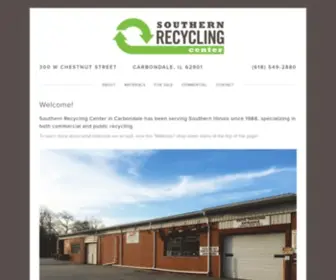 Southernrecyclingcenter.com(Southern Recycling Center) Screenshot