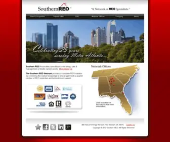 Southernreo.com(A Network of REO Specialists) Screenshot