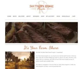 Southernridgefarm.com(Southern ridge farm) Screenshot