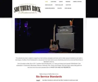 Southernrockrestaurants.com(Southern Rock Restaurants) Screenshot