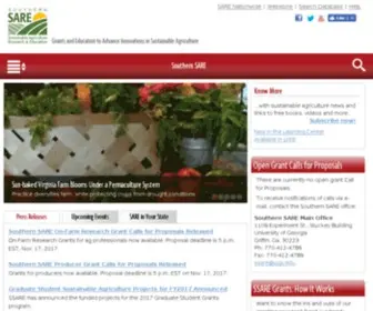 Southernsare.org(Southern SARE) Screenshot