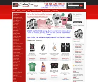 Southernsistersdesigns.com(For Camo Bikinis Clothing & Bedding Store Online) Screenshot