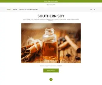 Southernsoycandle.com(Southern Soy) Screenshot