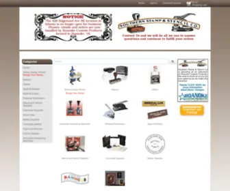 Southernstamp.com(Southern Stamp & Stencil Co) Screenshot