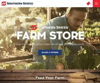 Southernstates.com(Southern States Farm Store) Screenshot