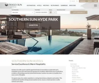 Southernsun.com(Southern Sun) Screenshot