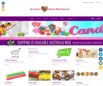 Southernsweet.com.au(JB Metro South Coast Distributors huge range of Bulk Lollies) Screenshot