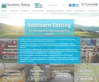 Southerntesting.co.uk(Southern Testing) Screenshot