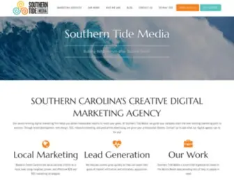 Southerntidemedia.com(Building Relationships while Building Brands) Screenshot