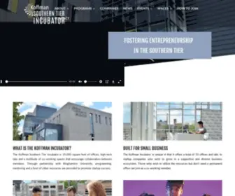 Southerntierincubator.com(Discover business resources for your startup) Screenshot