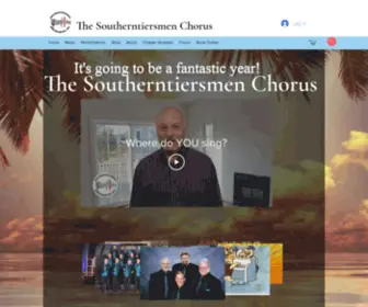 Southerntiersmen.org(We are a mens chorus) Screenshot