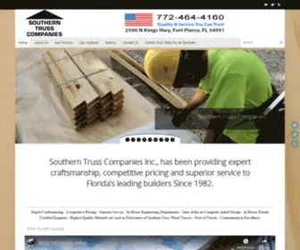 Southerntrusscompanies.com(Southern Truss Companies Inc) Screenshot