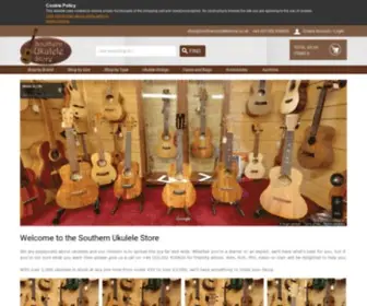 Southernukulelestore.co.uk(Ukuleles for Sale) Screenshot