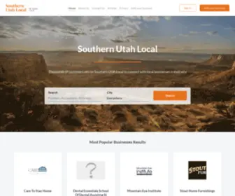 Southernutahlocal.com(Southern Utah Local) Screenshot