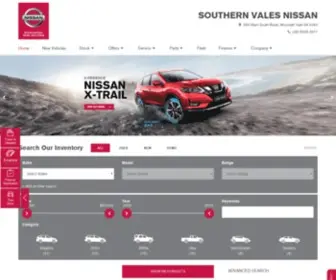 Southernvalesnissan.com.au(Southern Vales Nissan) Screenshot