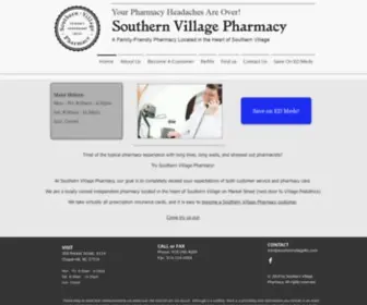 Southernvillagepharmacy.com(Southern Village Pharmacy) Screenshot