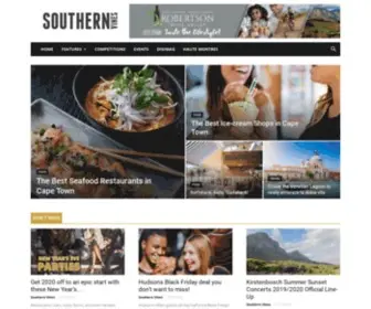 Southernvines.co.za(Aspire Lifestyle Magazine) Screenshot