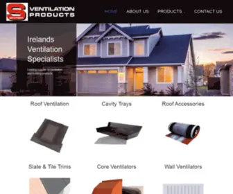 Southernvp.ie(Southern Ventilation Products supplier of Ventilation and Building Products) Screenshot