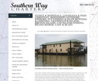 Southernwaycharters.com(Southern Way Charters) Screenshot