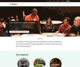Southface.org(Southface Institute) Screenshot