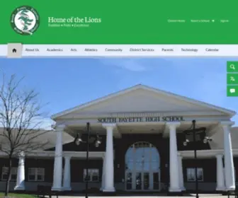 Southfayette.org(South Fayette School District) Screenshot