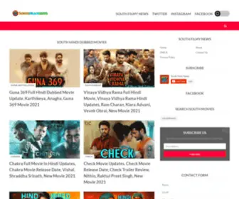 Southfilmynews.xyz(South Filmy News) Screenshot