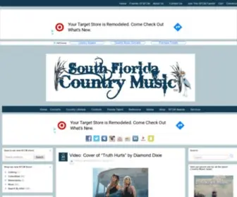 Southfloridacountrymusic.com(South Florida Country Music) Screenshot